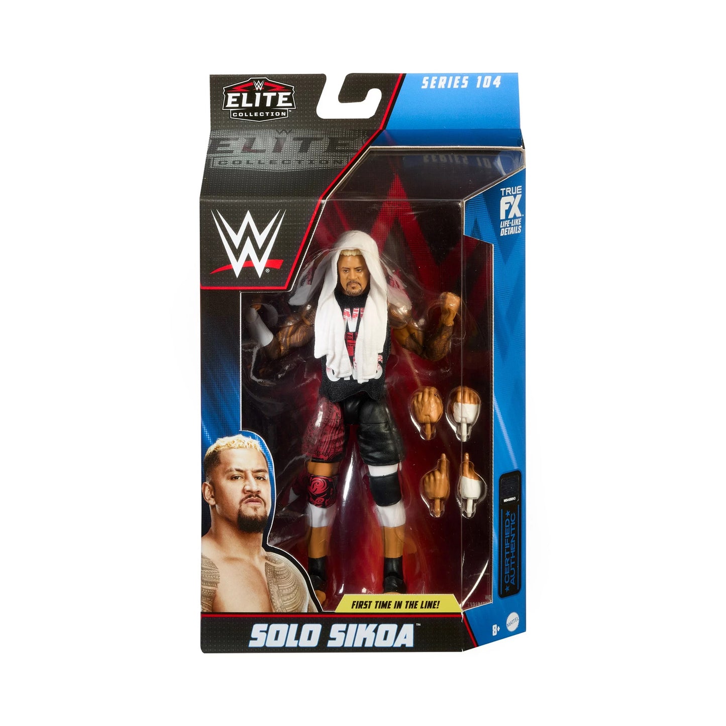 WWE Elite Collection Series 104 Solo Sikoa Action Figure