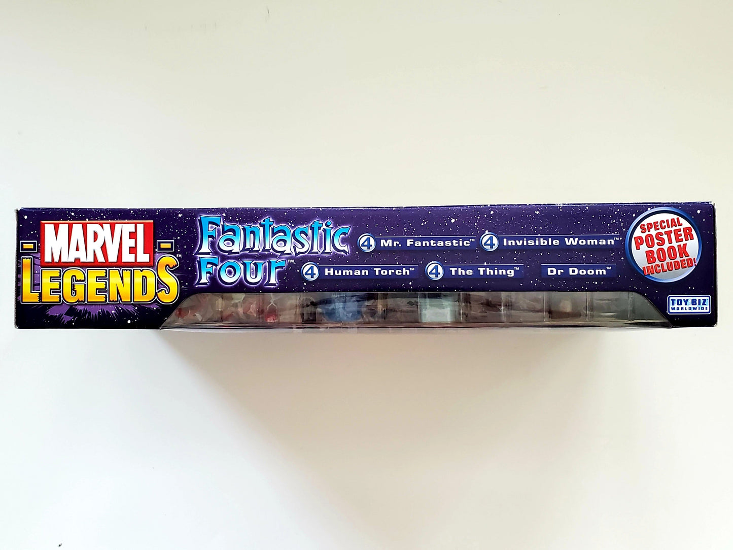 Marvel Legends Fantastic Four Action Figure Set with Dr. Doom, Franklin Richards, & H.E.R.B.I.E.