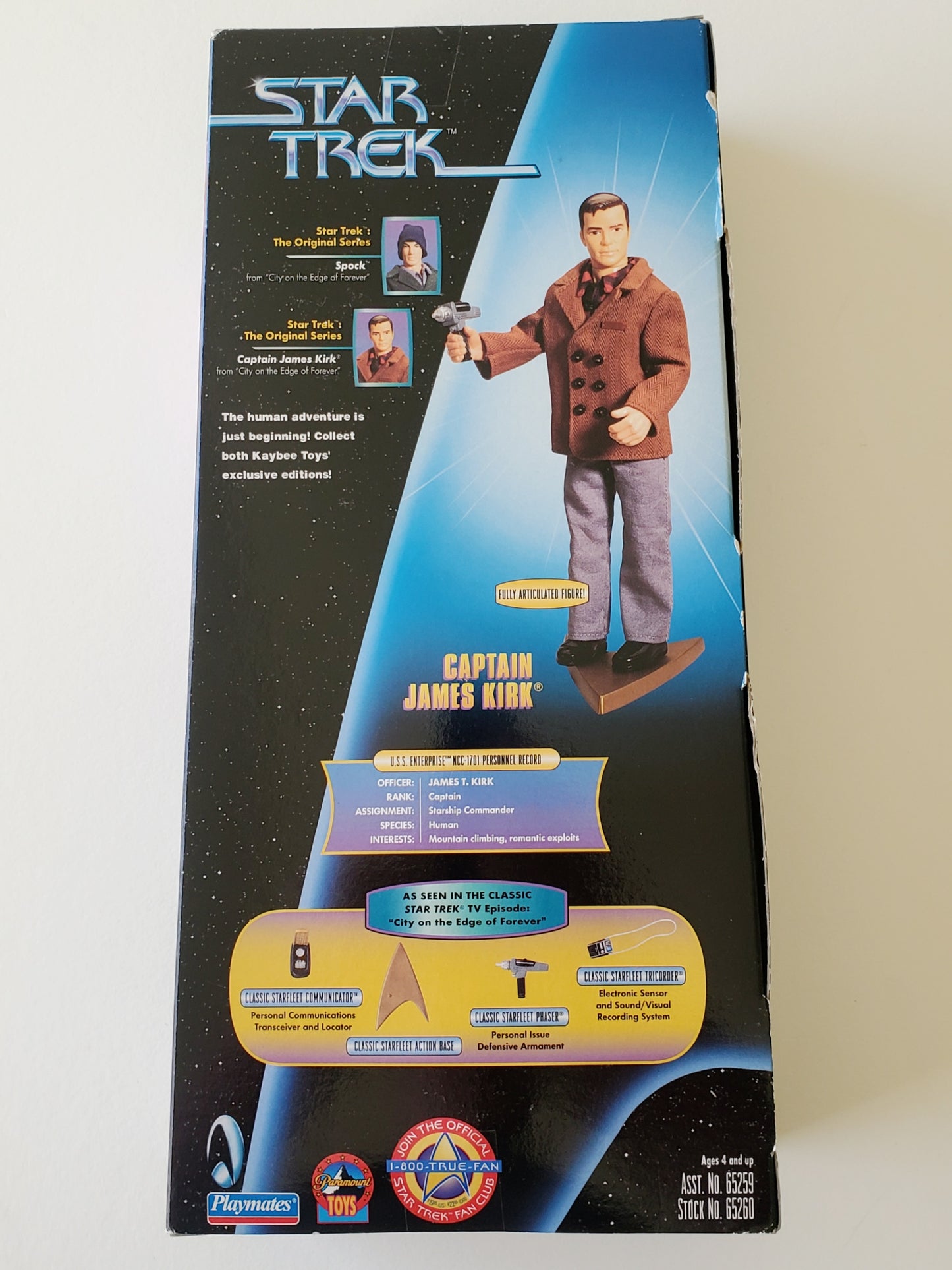 Star Trek Captain James Kirk from "City on the Edge of Forever" Exclusive 9-Inch Action Figure