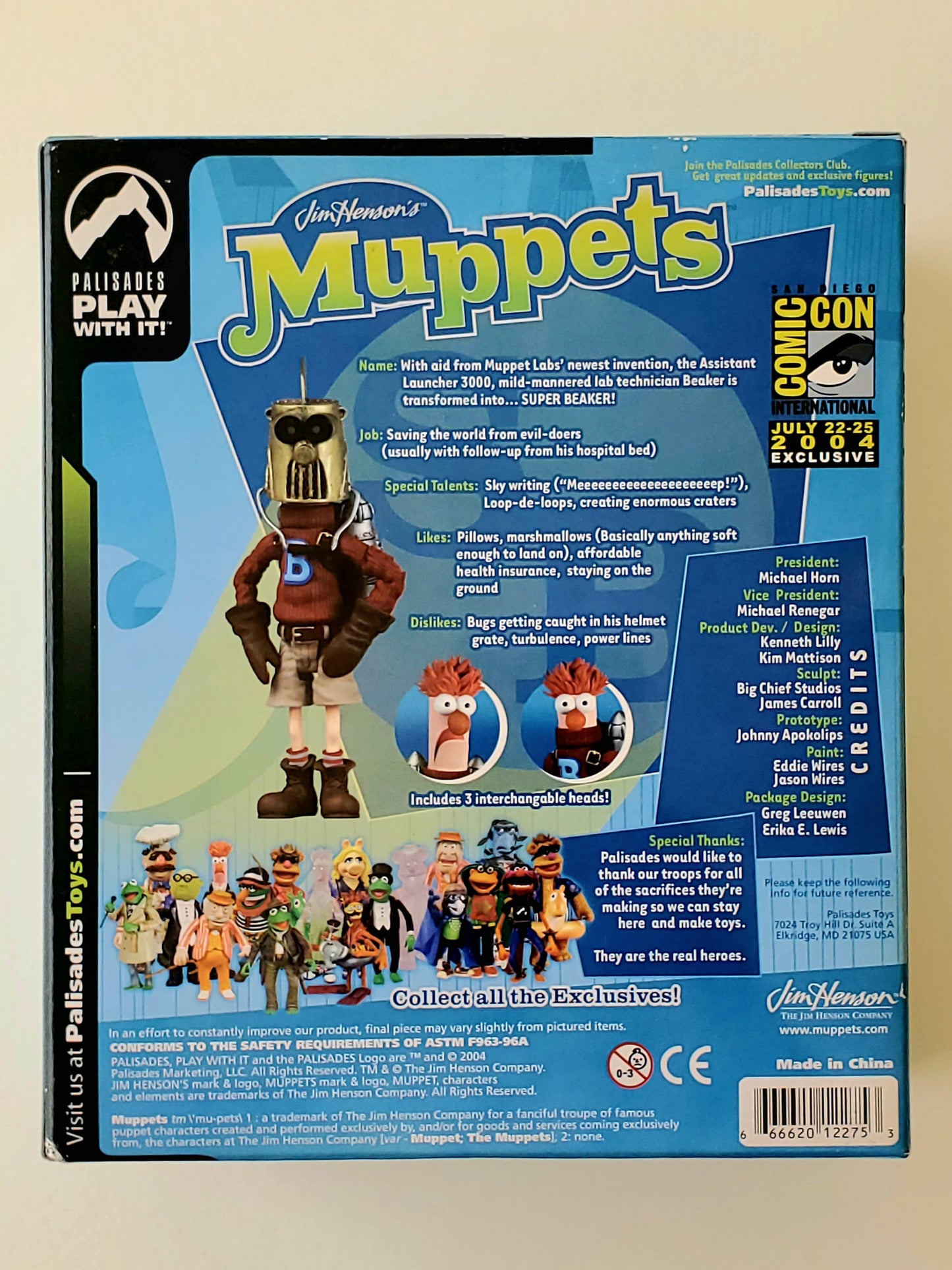 Jim Henson's Muppets SDCC Super Beaker Action Figure