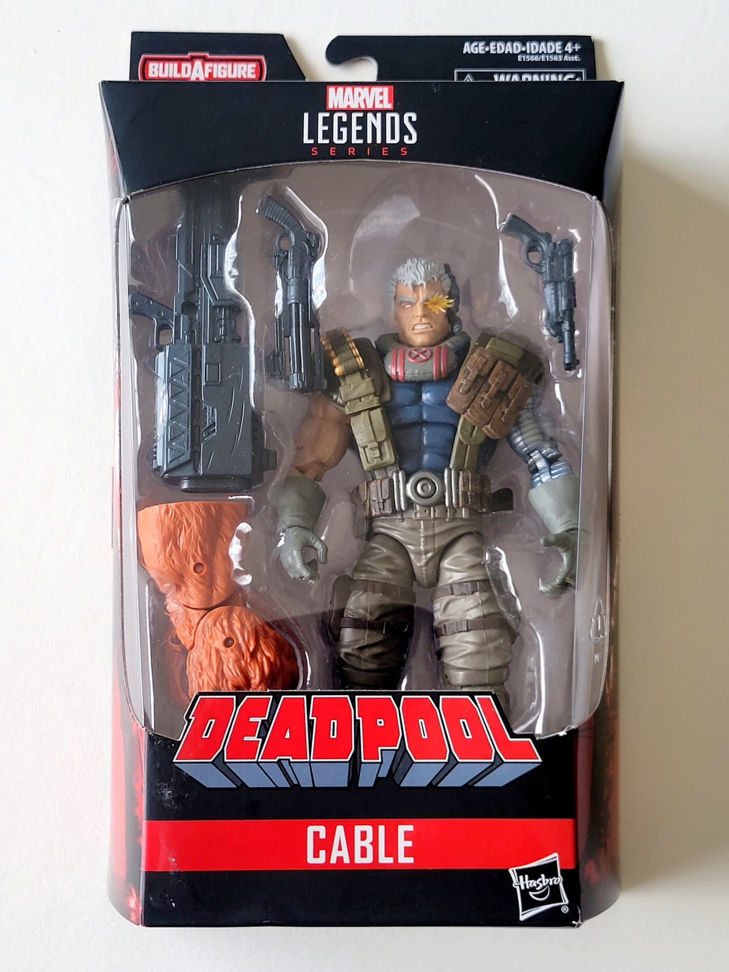 Marvel Legends Sasquatch Series Cable 6-Inch Action Figure
