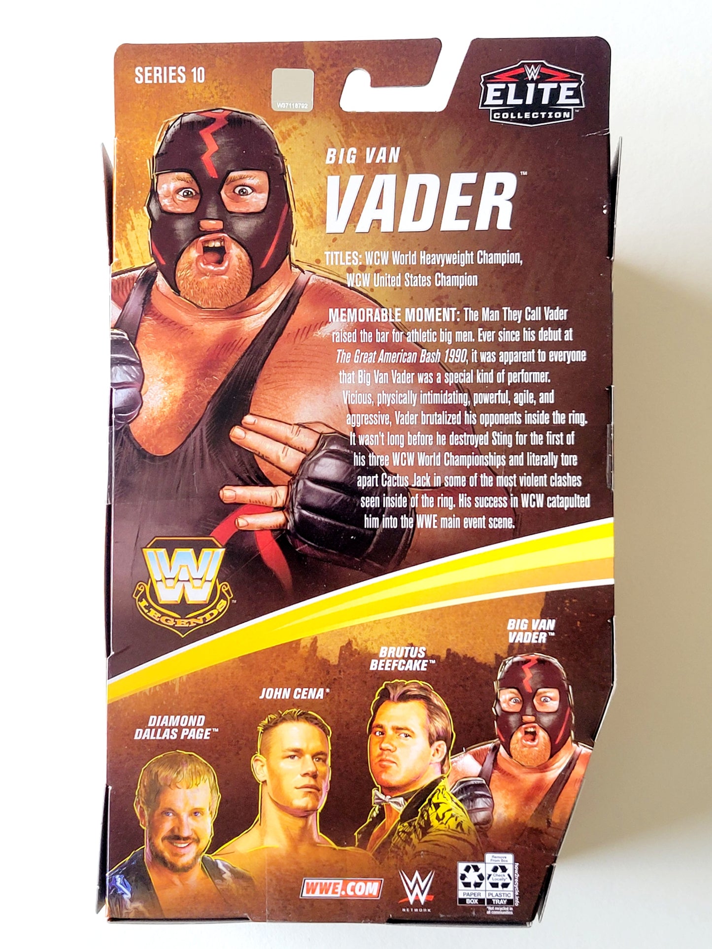 WWE Legends Elite Collection Series 10 Big Van Vader Exclusive Action Figure