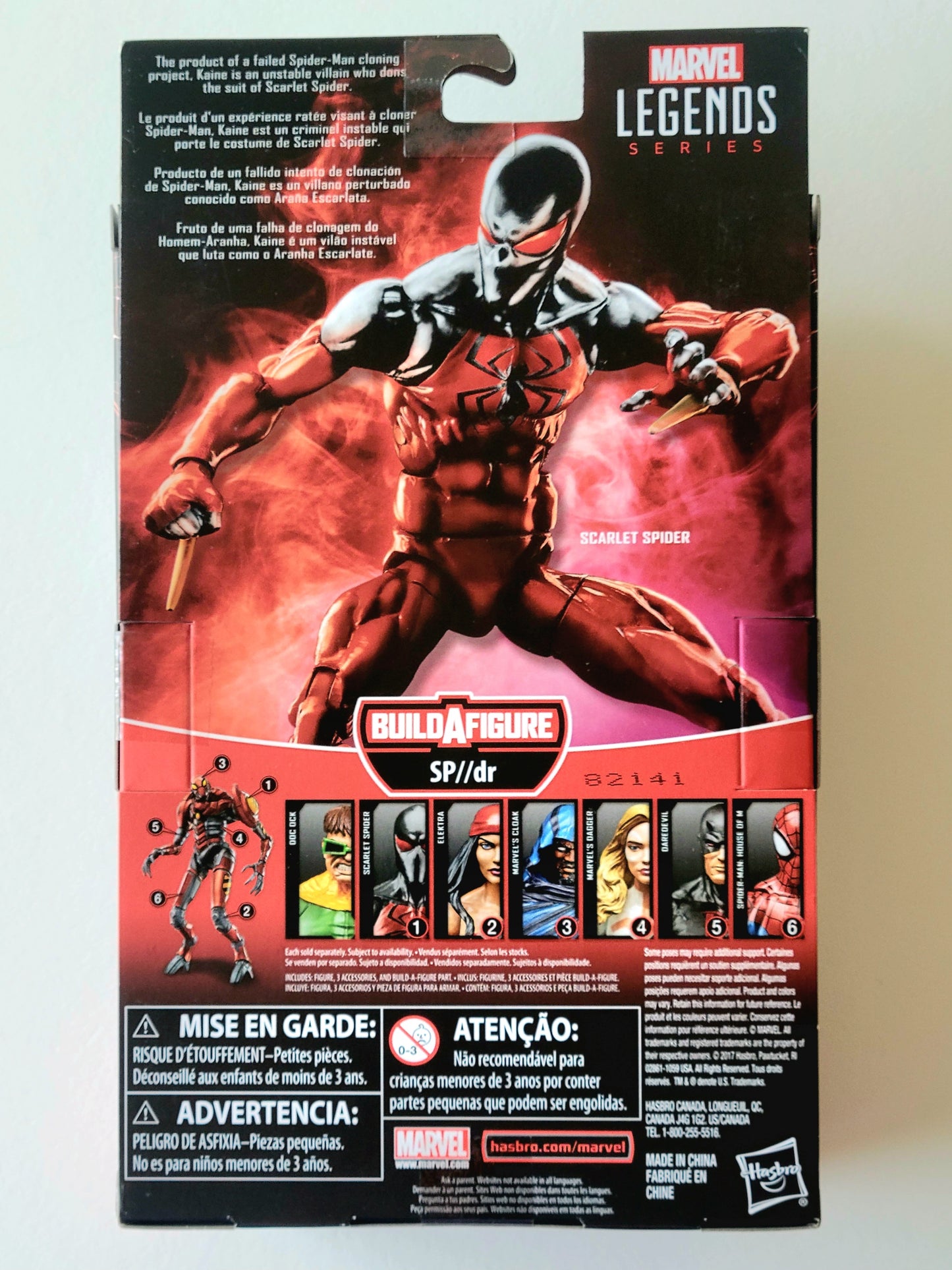 Marvel Legends SP//dr Series Scarlet Spider 6-Inch Action Figure