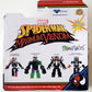 Spider-Man Maximum Venom Minimates Exclusive Venom & Venomized Captain America Action Figures