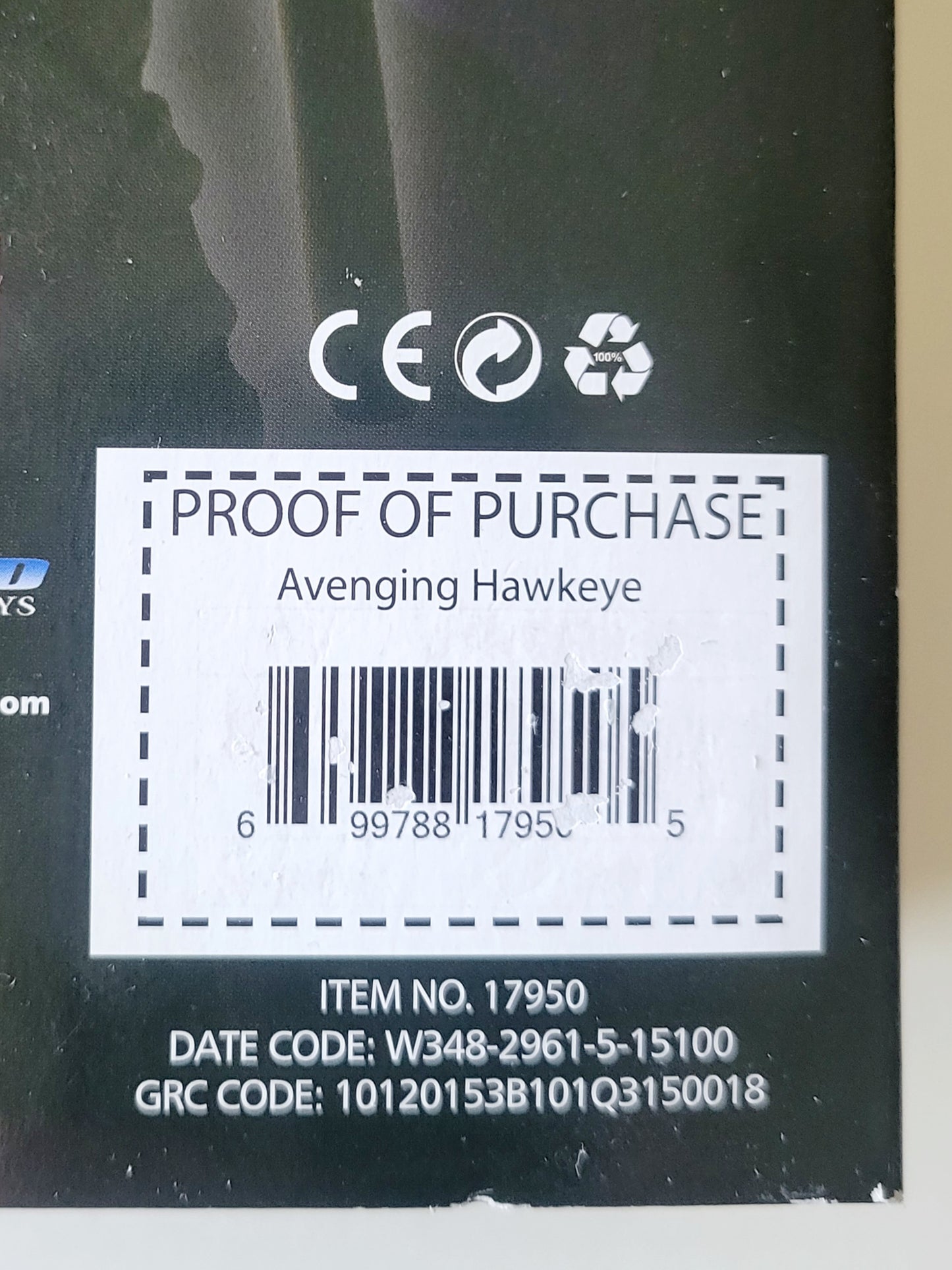 Marvel Select Exclusive Avenging Hawkeye (Blond Hair) Action Figure