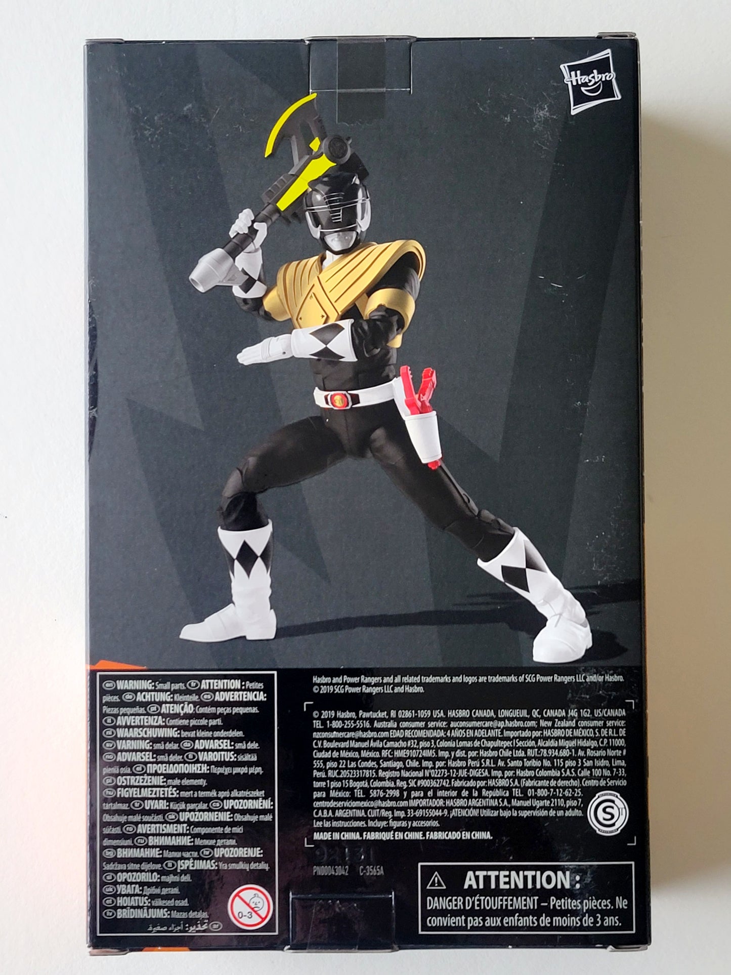 Power Rangers Lightning Collection Dragon Shield Black Ranger Exclusive 6-Inch Action Figure