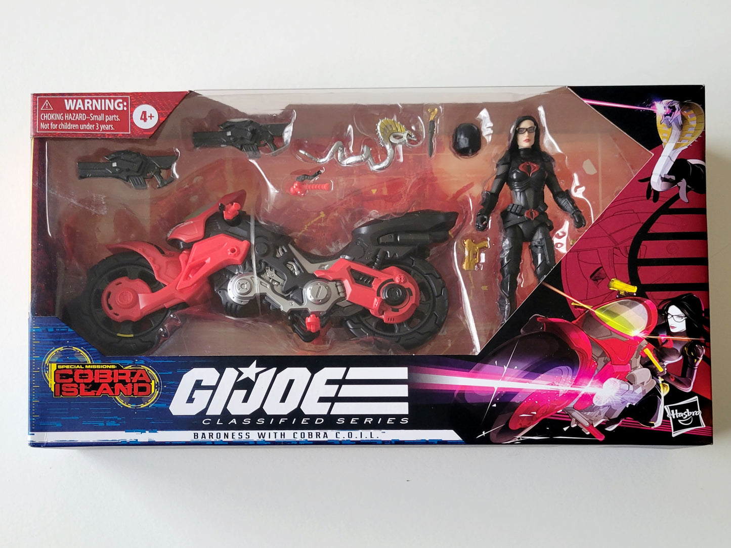 G.I. Joe Classified Series #13 Special Missions: Cobra Island Baroness with Cobra C.O.I.L. 6-Inch Action Figure and Vehicle