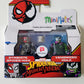 Spider-Man Maximum Venom Minimates Exclusive Symbiote Spider-Man & Venomized Hulk Action Figures