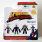 Spider-Man Maximum Venom Minimates Exclusive Symbiote Spider-Man & Venomized Hulk Action Figures