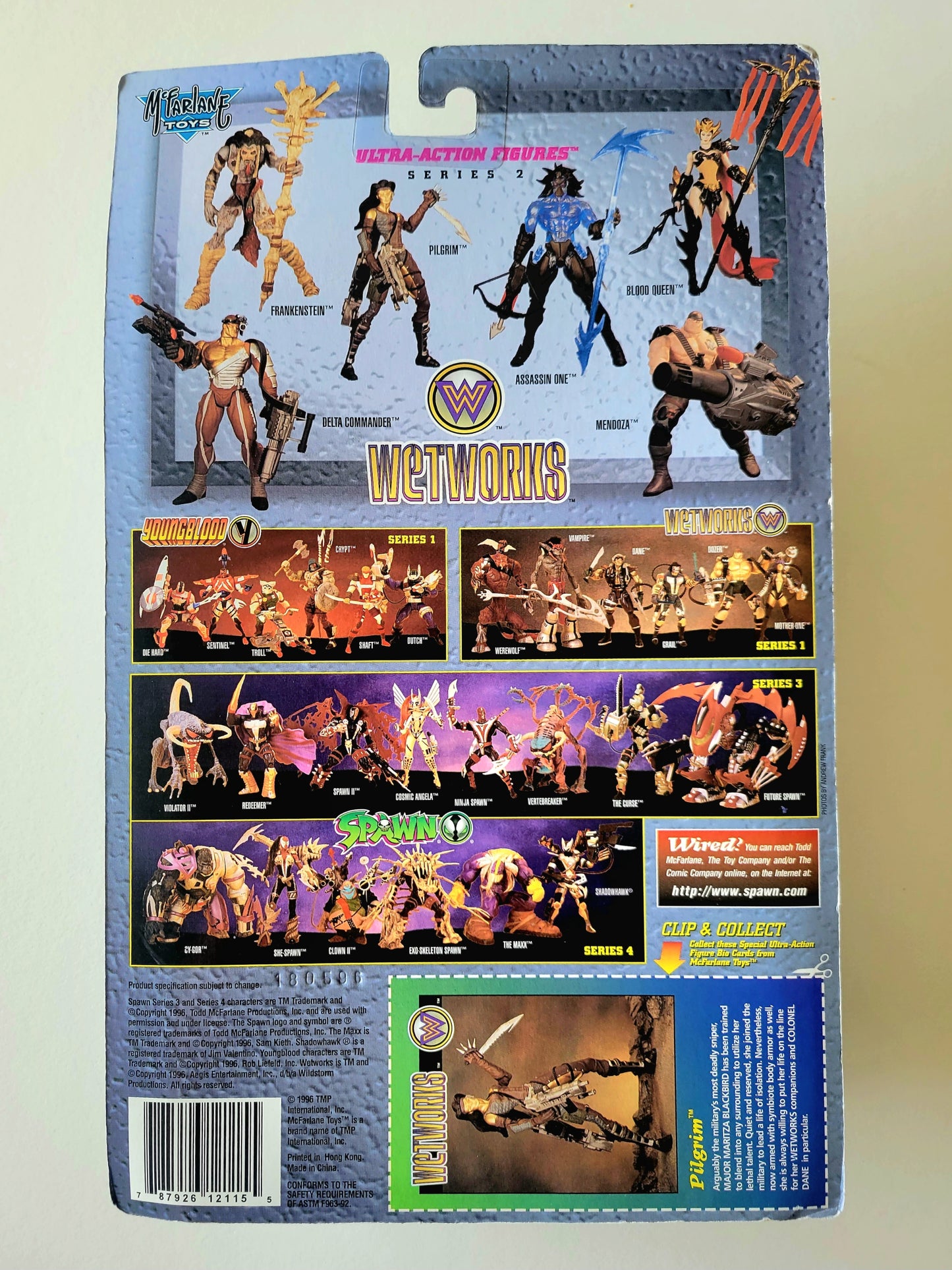 Wetworks Pilgrim (Gold Version) Action Figure