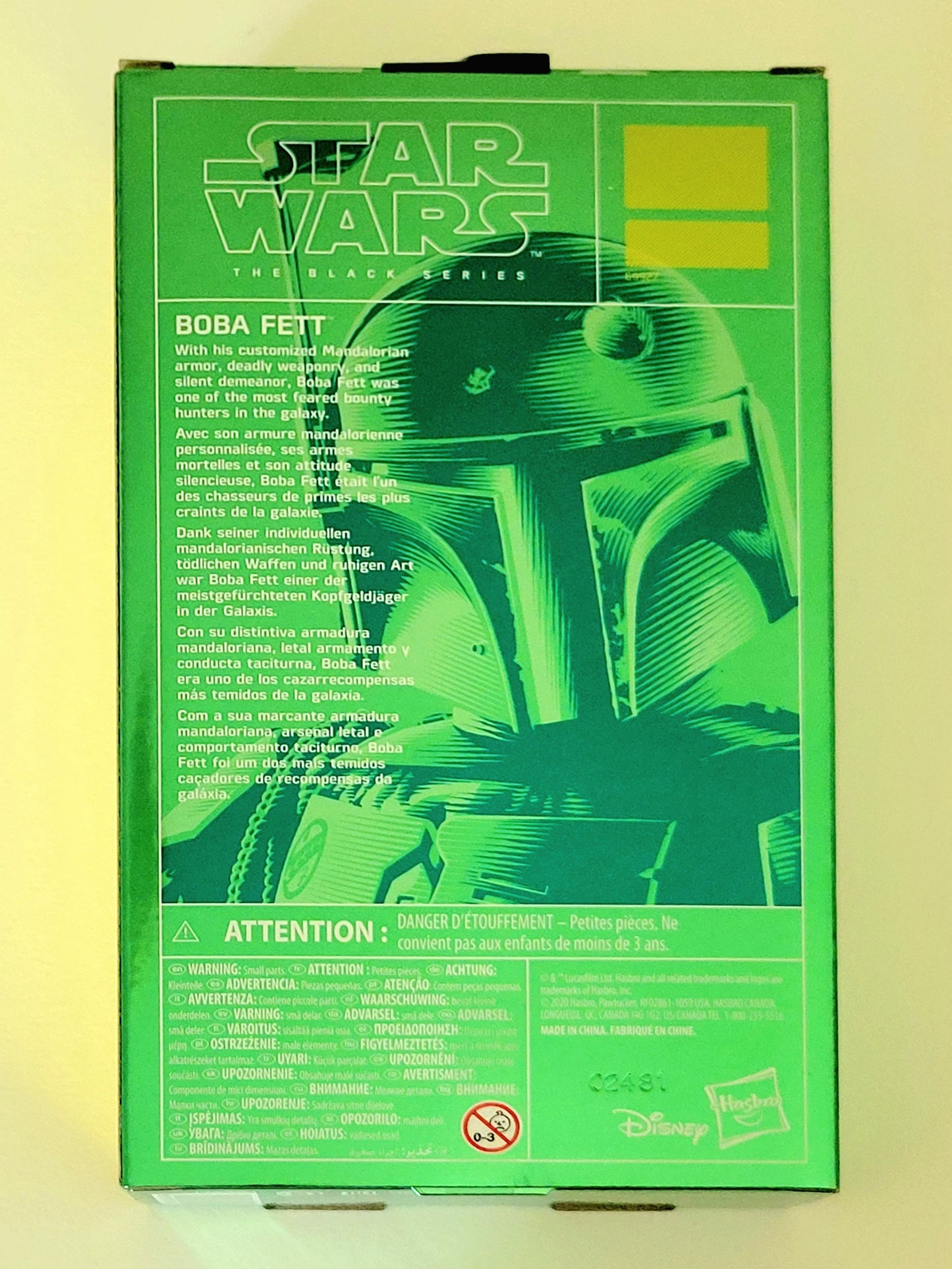 Star Wars: The Black Series Carbonized Boba Fett 6-Inch Action Figure