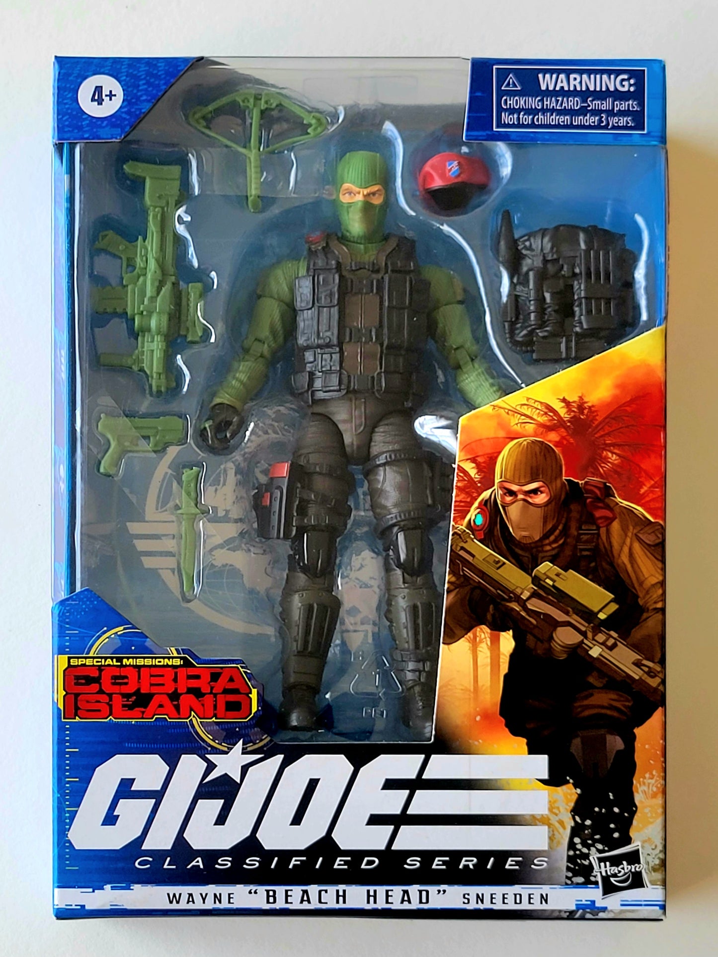 G.I. Joe Classified Series #10 Special Missions: Cobra Island Wayne "Beach Head" Sneeden 6-Inch Action Figure