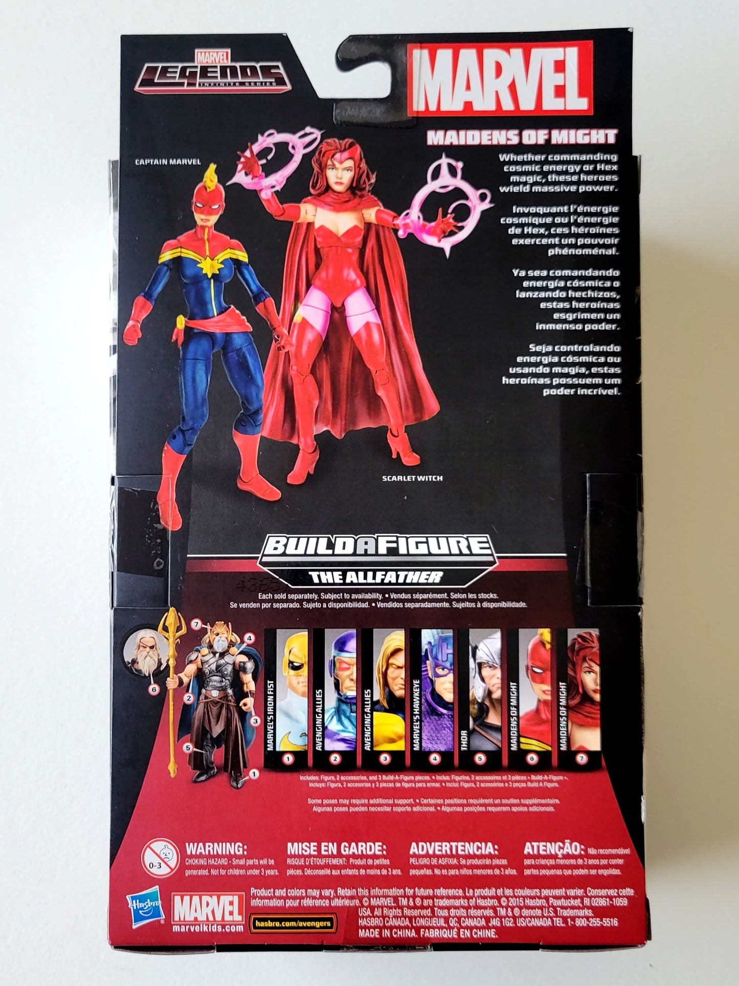 Marvel Legends Infinite Series Maidens of Might Scarlet Witch 6-Inch Action Figure