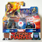 Captain Marvel Minimates Exclusive Nick Fury & Ronan Action Figures