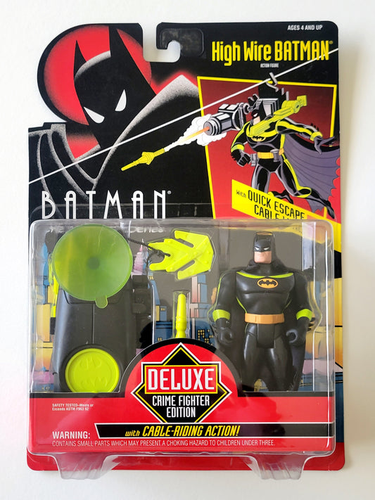 Batman: The Animated Series Deluxe Crime Fighter Edition High Wire Batman 4.5-Inch Action Figure
