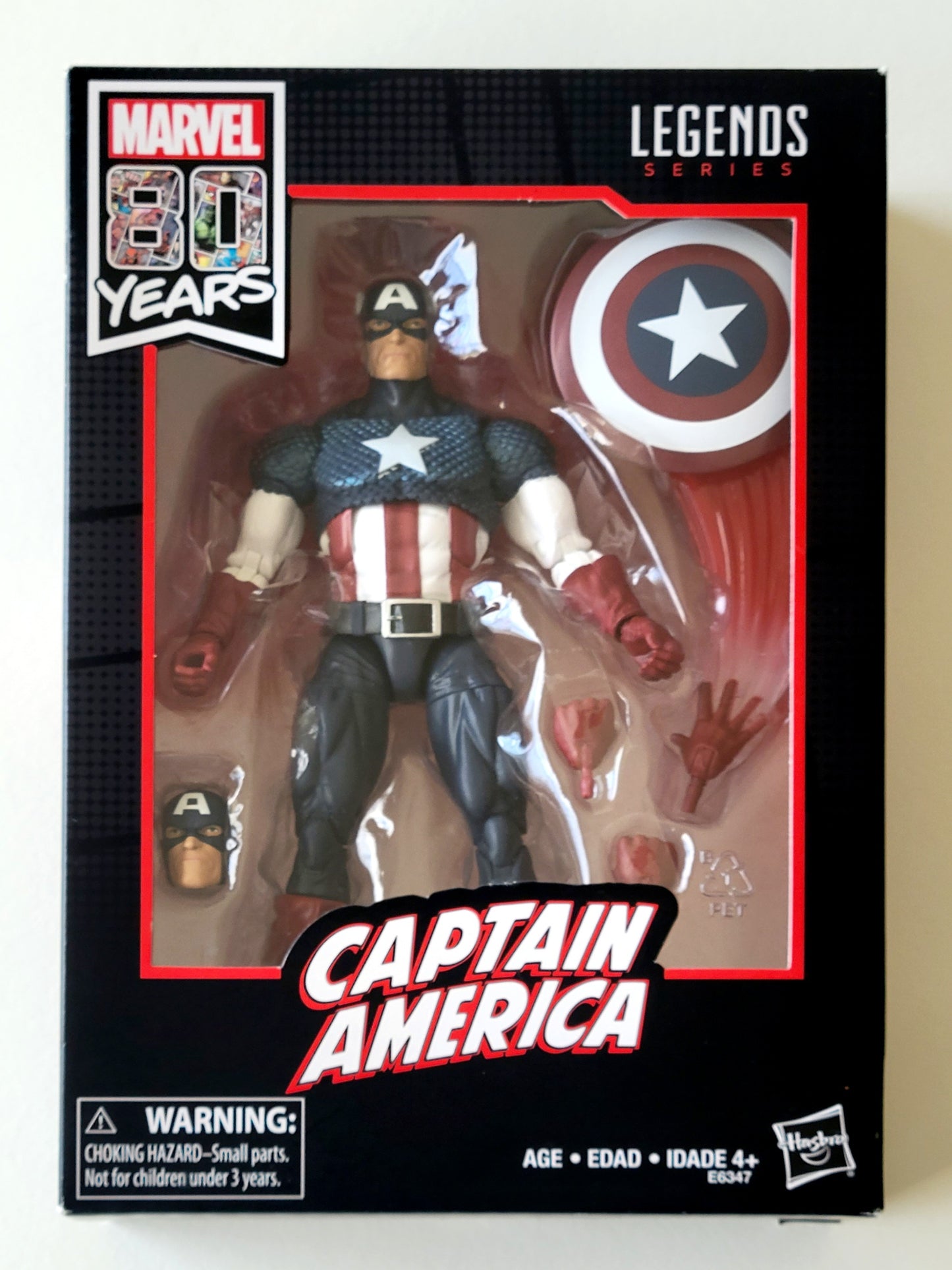 Marvel Legends 80th Anniversary Captain America Exclusive 6-Inch Action Figure