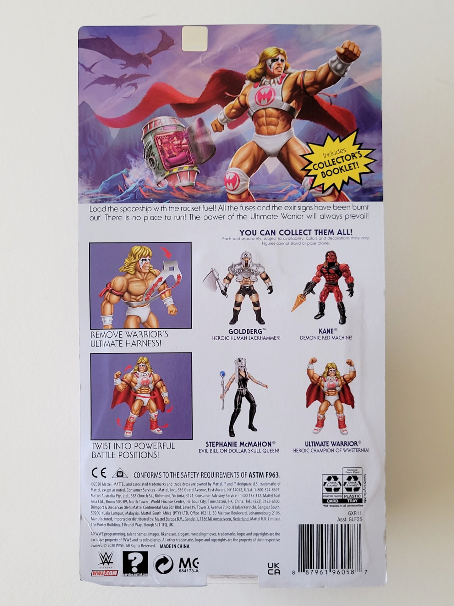 Masters of the WWE Universe Ultimate Warrior 5.5-Inch Action Figure