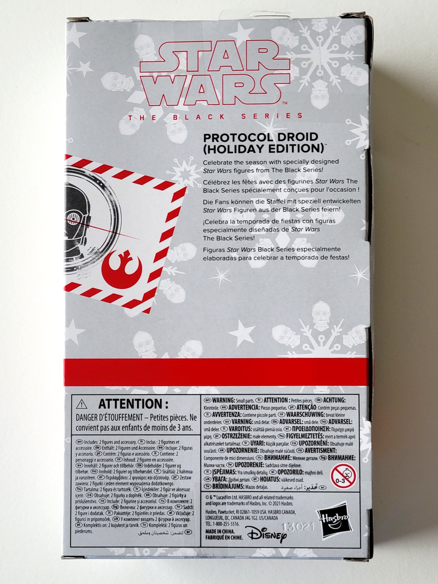 Star Wars: The Black Series Protocol Droid (Holiday Edition) 6-Inch Action Figure