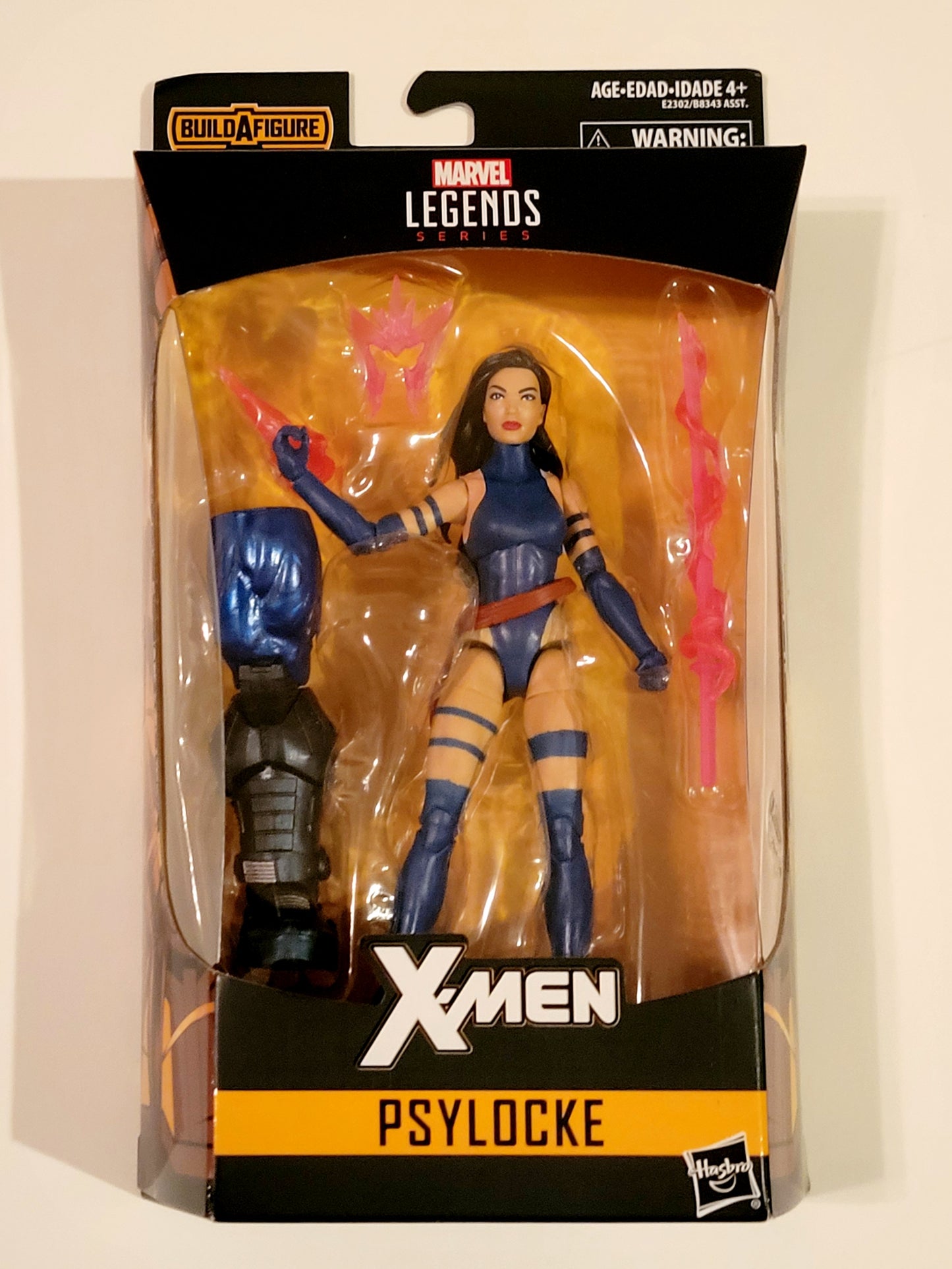 Marvel Legends Apocalypse Series Psylocke (Black Hair) 6-Inch Action Figure