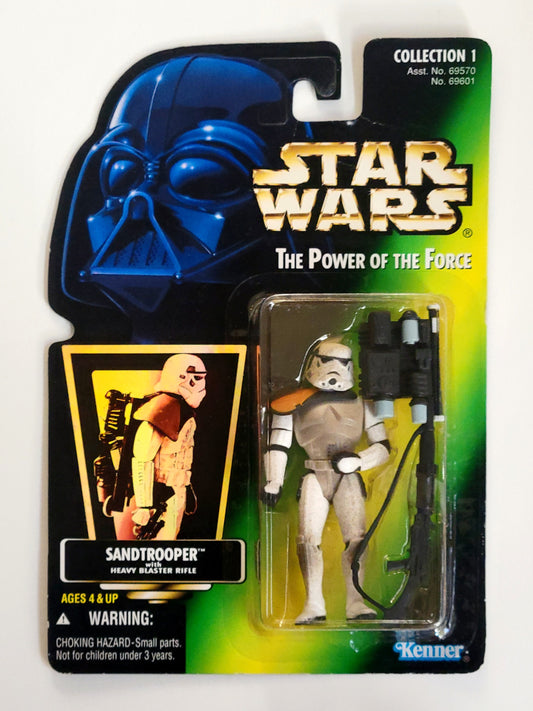 Star Wars: Power of the Force Sandtrooper (Hologram Card) 3.75-Inch Action Figure