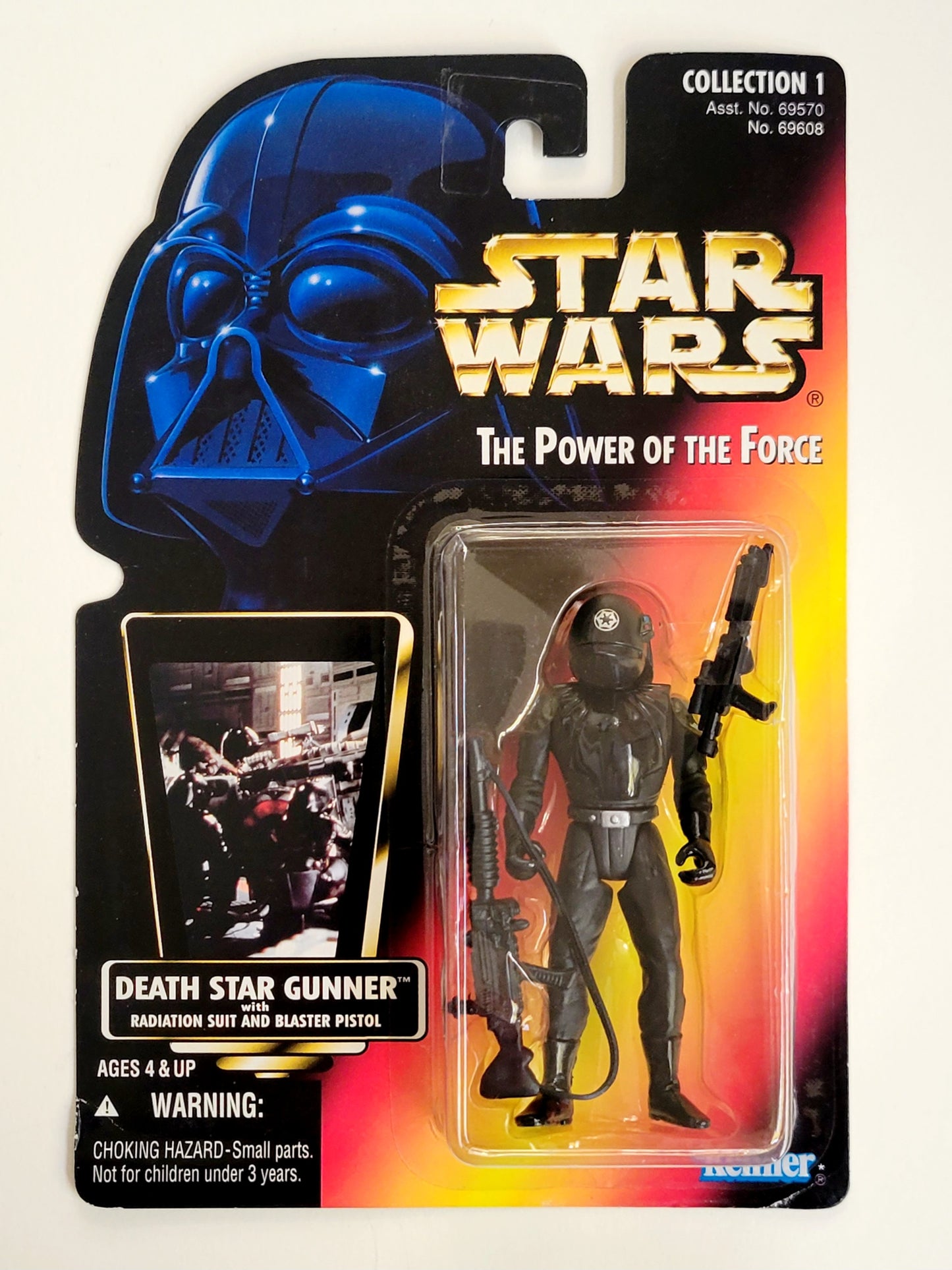 Star Wars: Power of the Force Death Star Gunner (Red Card) 3.75-Inch Action Figure
