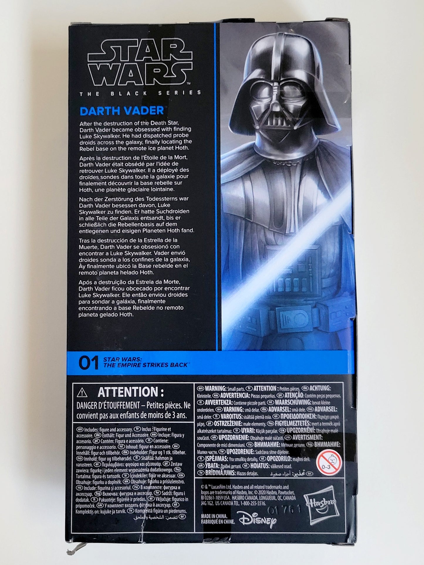 Star Wars: The Black Series Darth Vader 6-Inch Action Figure from Star Wars: The Empire Strikes Back