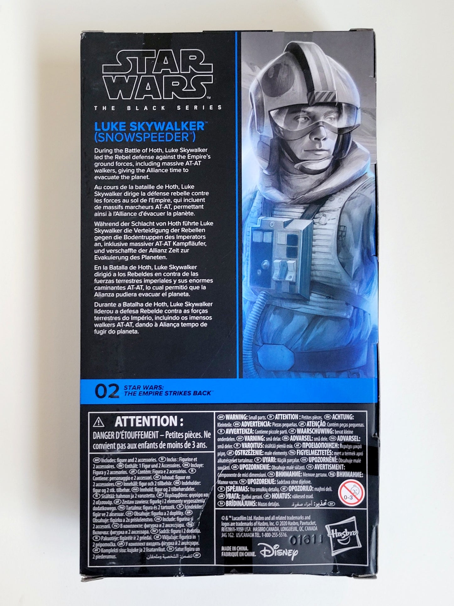 Star Wars: The Black Series Luke Skywalker (Snowspeeder) 6-Inch Action Figure from Star Wars: The Empire Strikes Back