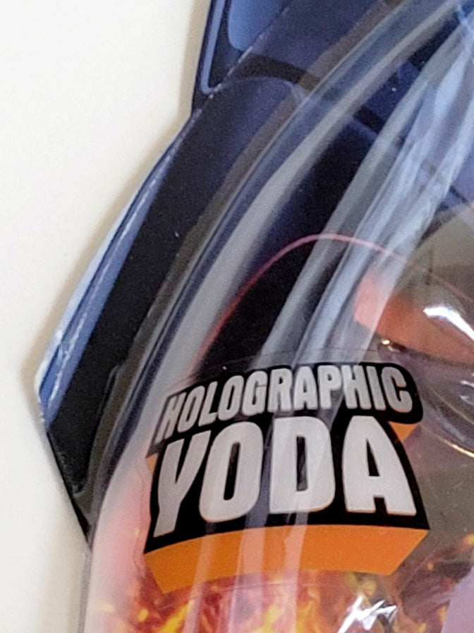 Star Wars: Revenge of the Sith Holographic Yoda Exclusive 3.75-Inch Scale Action Figure