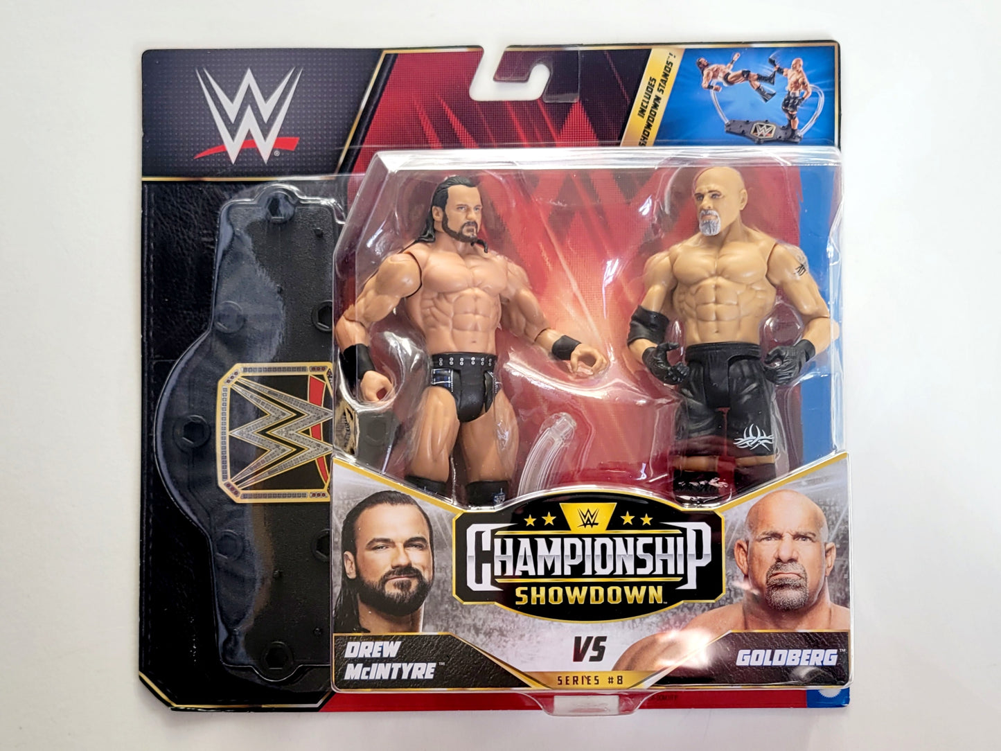 WWE Championship Showdown Series #8 Drew McIntyre vs Goldberg Action Figure 2-Pack