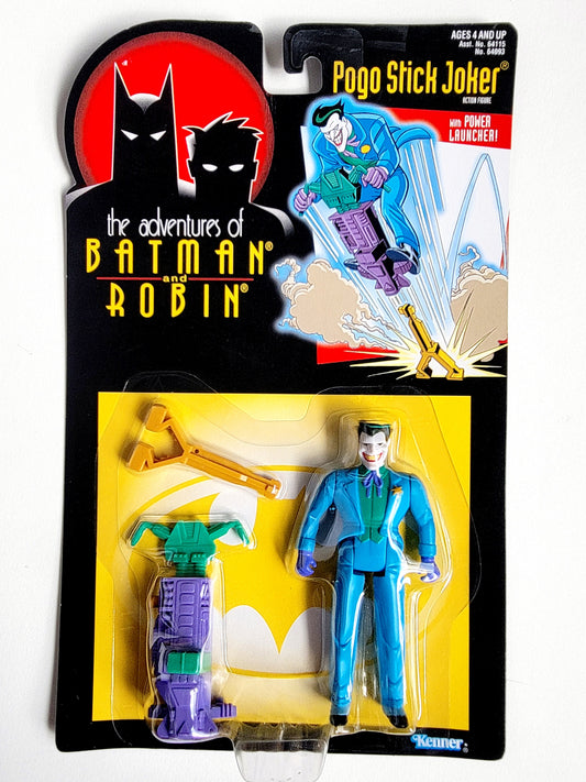The Adventures of Batman and Robin Series Pogo Stick Joker 4.5-Inch Action Figure