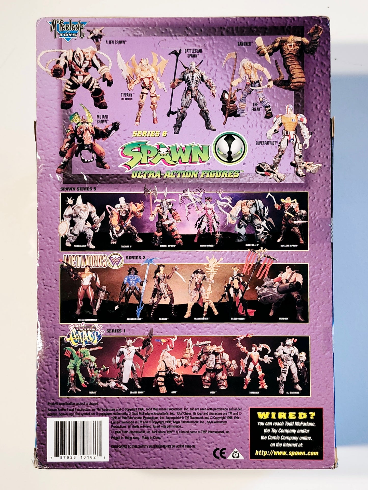 Special Edition Mutant Spawn Deluxe Action Figure from Todd McFarlane's Spawn (Red-Faced Variant)