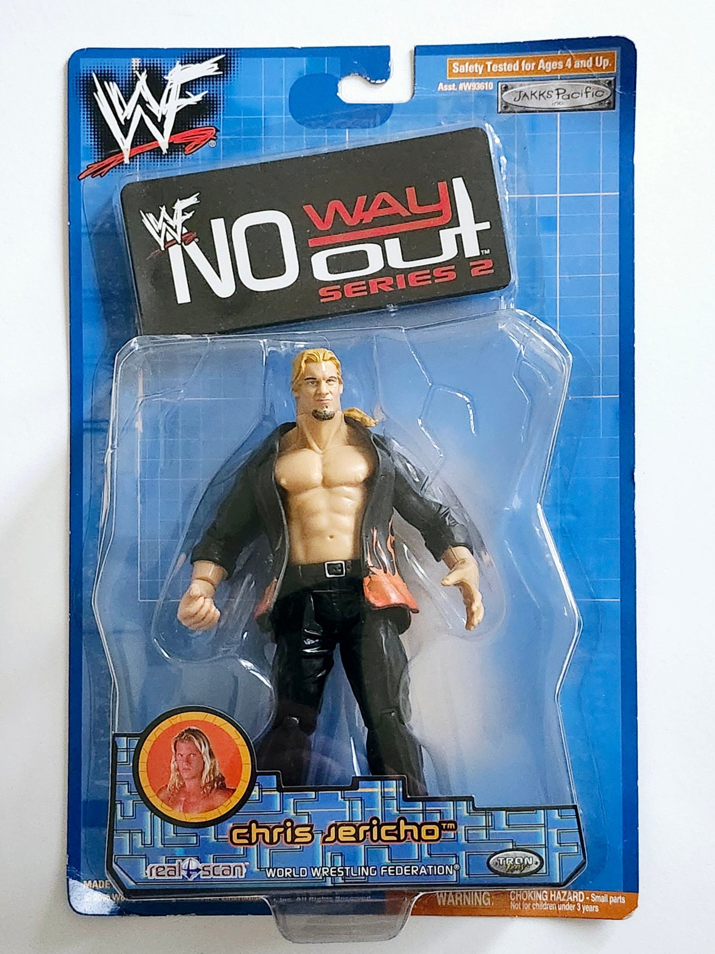 WWF No Way Out Series 2 Chris Jericho Action Figure