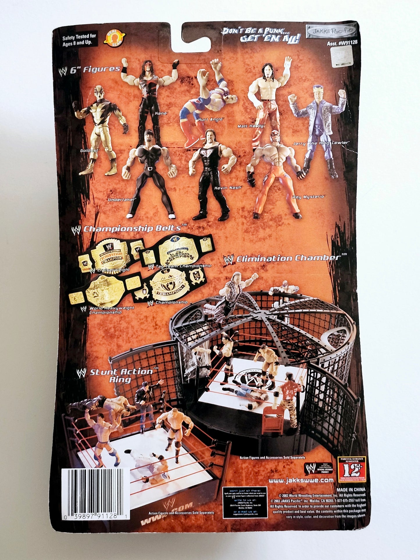 WWE Raw Metal Goldberg Action Figure