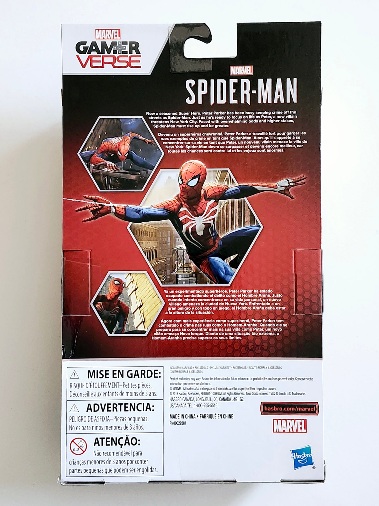 Marvel Legends Gamerverse Spider-Man (Insomniac) Exclusive 6-Inch Action Figure