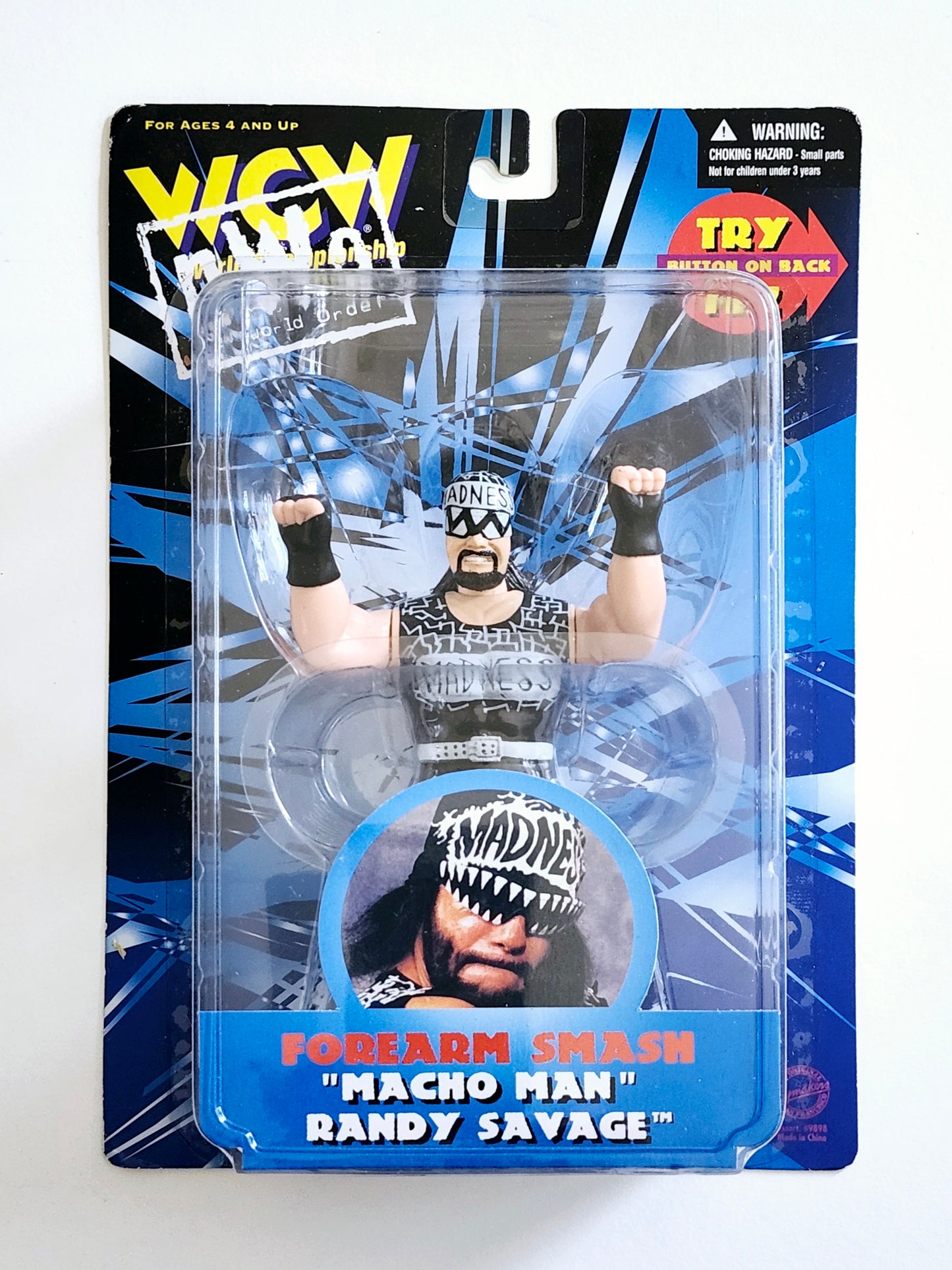 WCW/NWO Forearm Smash "Macho Man" Randy Savage Action Figure
