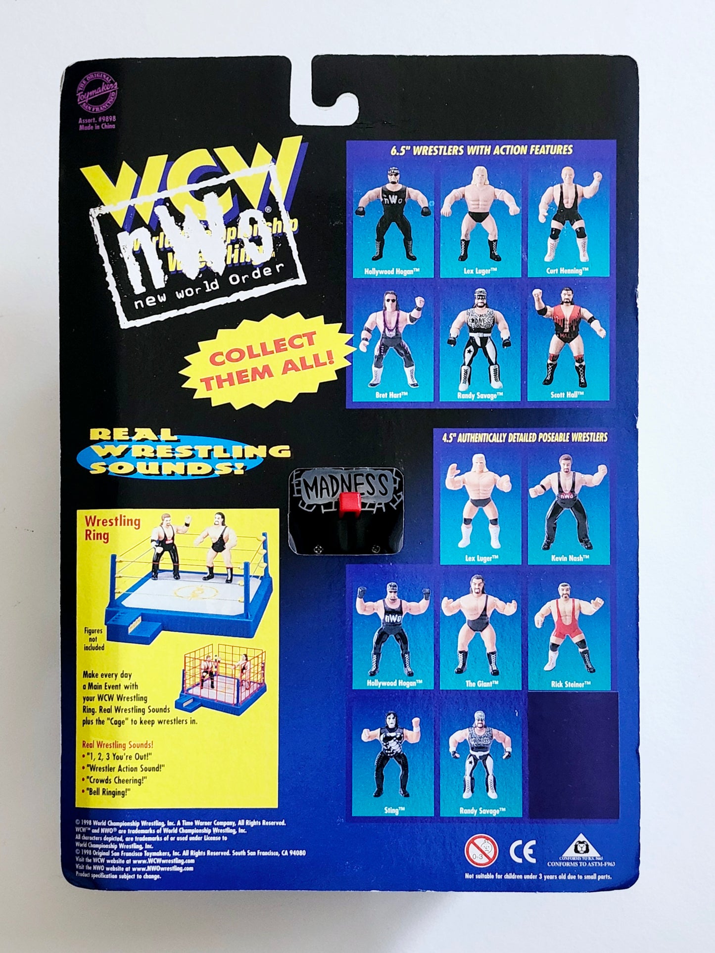 WCW/NWO Forearm Smash "Macho Man" Randy Savage Action Figure