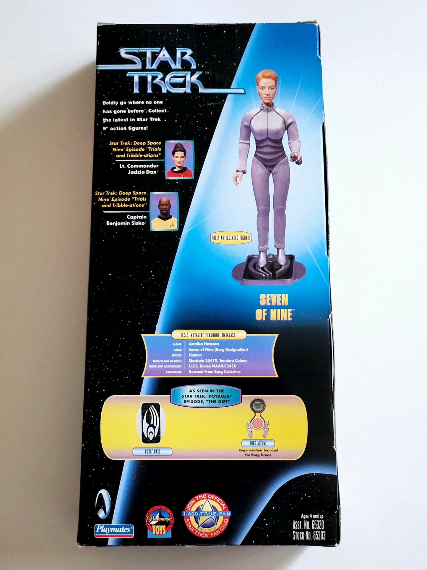 Star Trek Warp Factor Series 4 Seven of Nine 9-Inch Action Figure