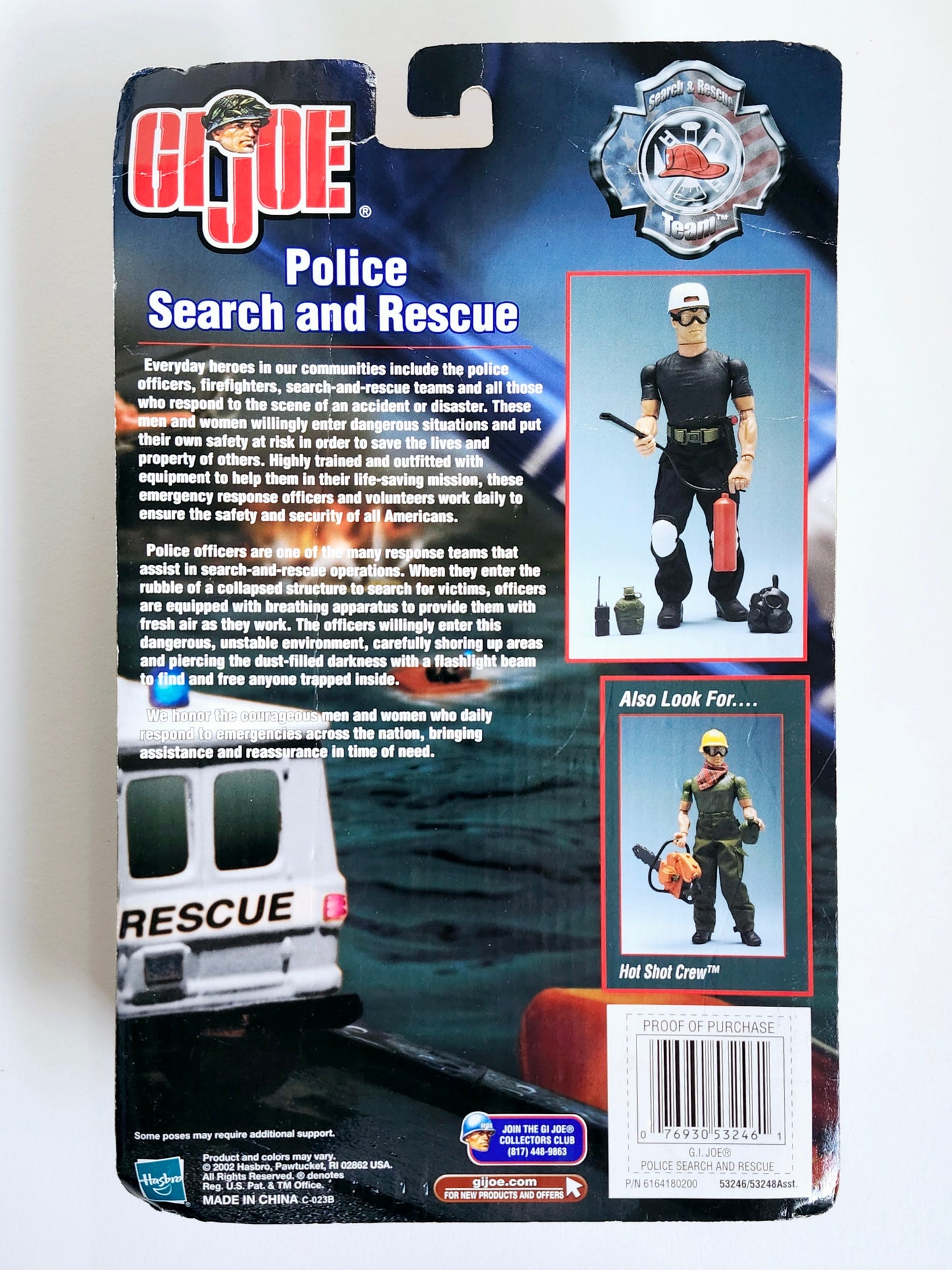 G.I. Joe Police Search and Rescue 12-Inch Action Figure