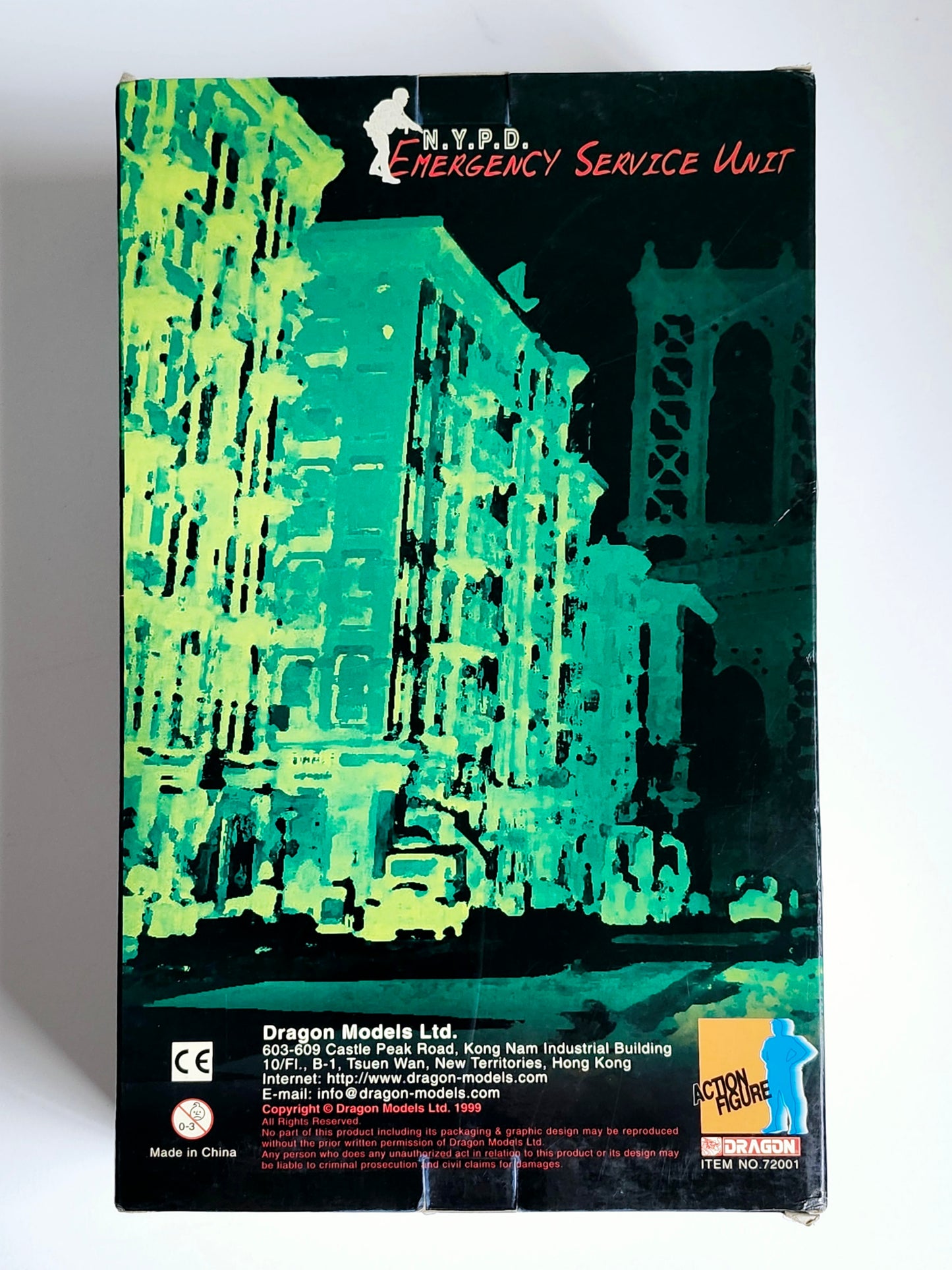 Dragon N.Y.P.D. Emergency Service Unit Full Gear "Bill Smith" 12-Inch Action Figure