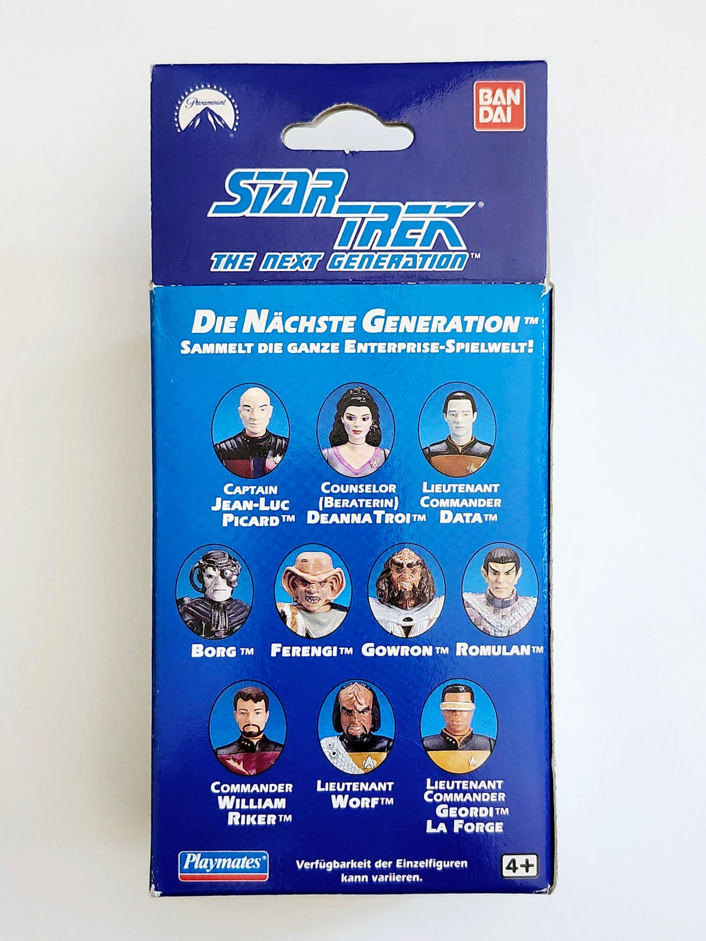 Star Trek: The Next Generation Counselor Deanna Troi 4.5-Inch Action Figure (German Boxed)