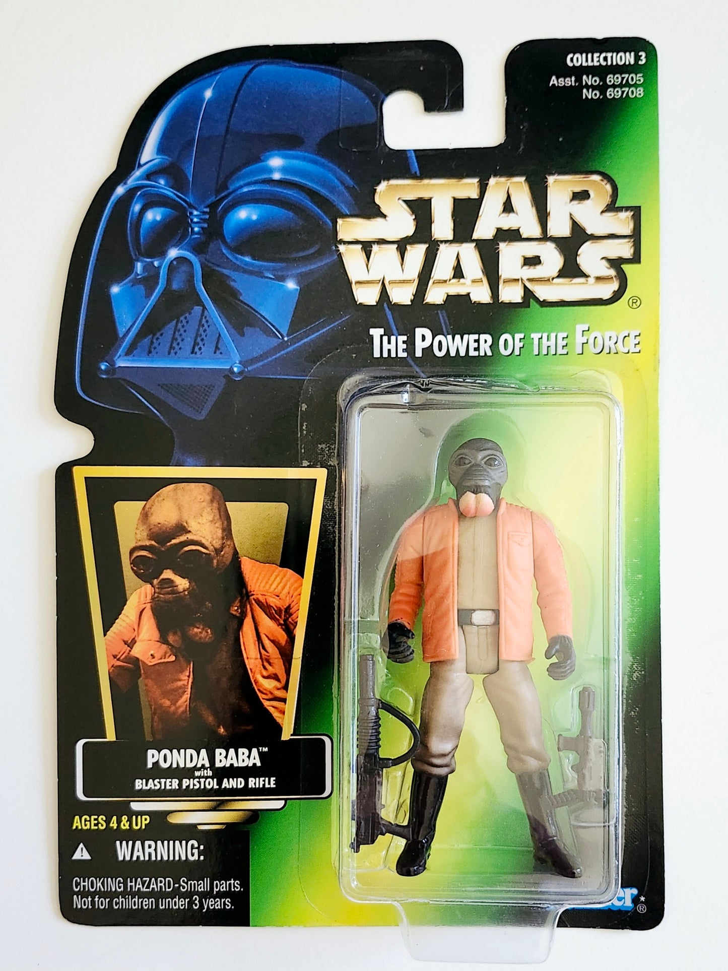 Star Wars: Power of the Force Ponda Baba (Hologram Card) 3.75-Inch Action Figure