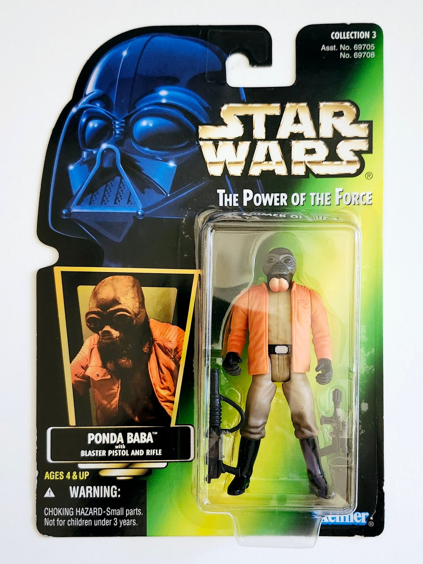 Star Wars: Power of the Force Ponda Baba (Hologram Card) 3.75-Inch Action Figure