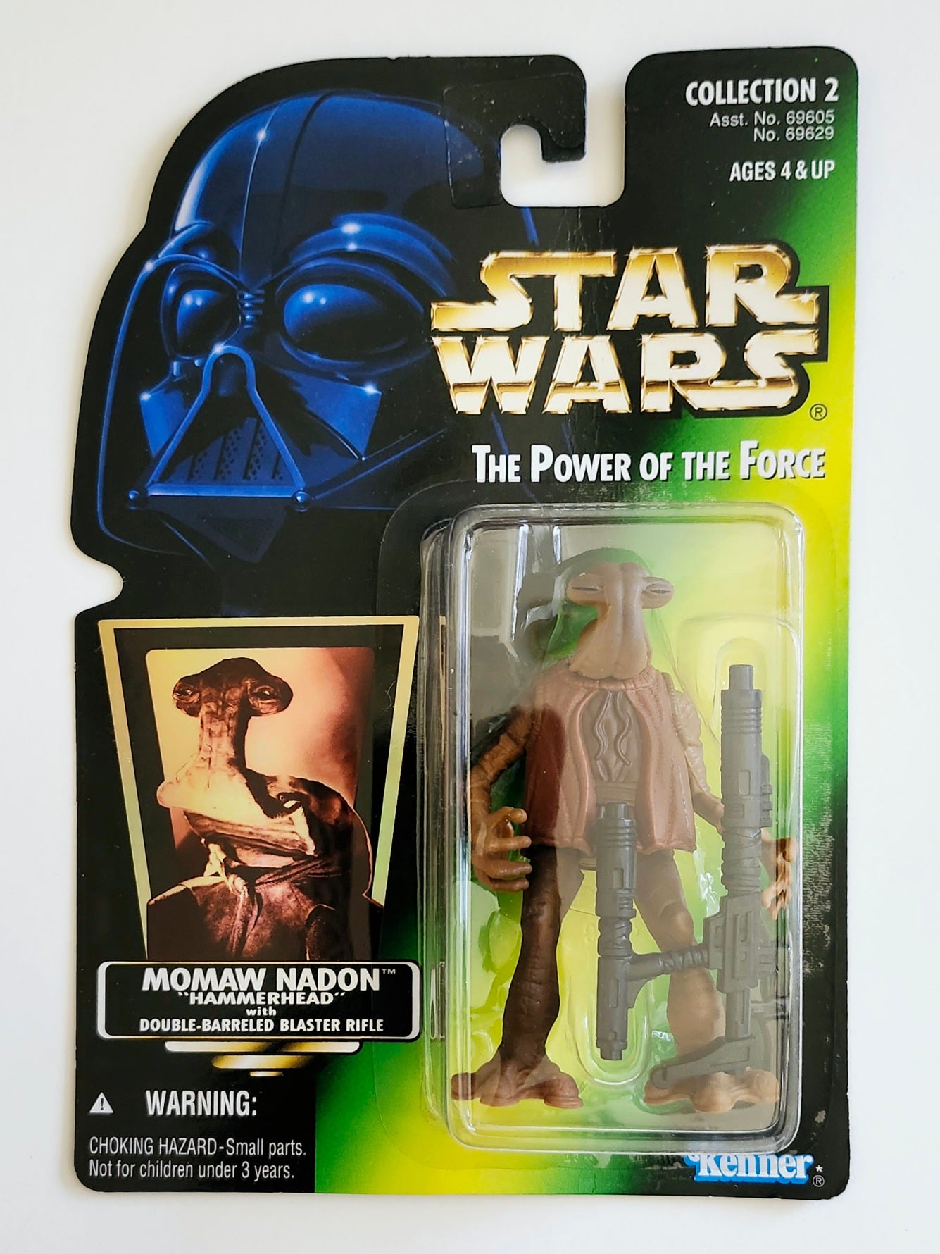 Star Wars: Power of the Force Momaw Nadon "Hammerhead" (Hologram Card) 3.75-Inch Action Figure
