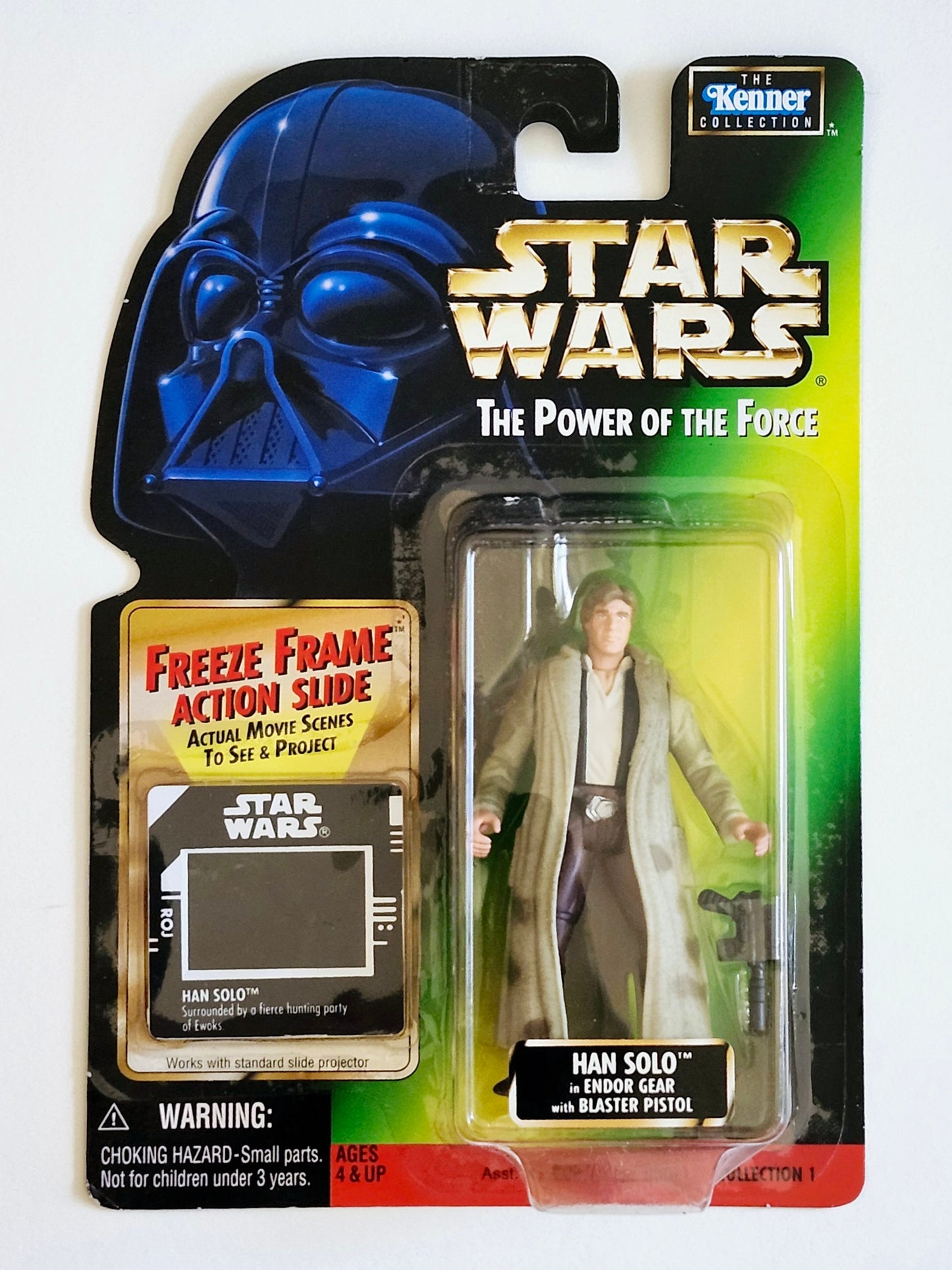 Star Wars: Power of the Force Freeze Frame Han Solo in Endor Gear 3.75-Inch Action Figure