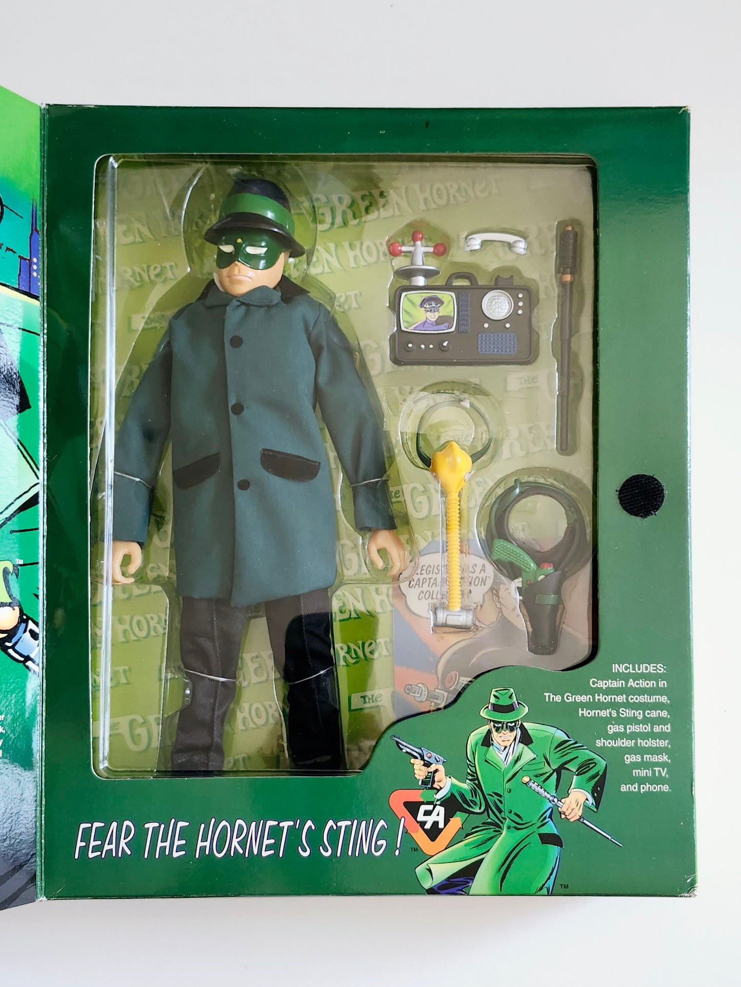 Captain Action as the Green Hornet 12-Inch Action Figure (1998)