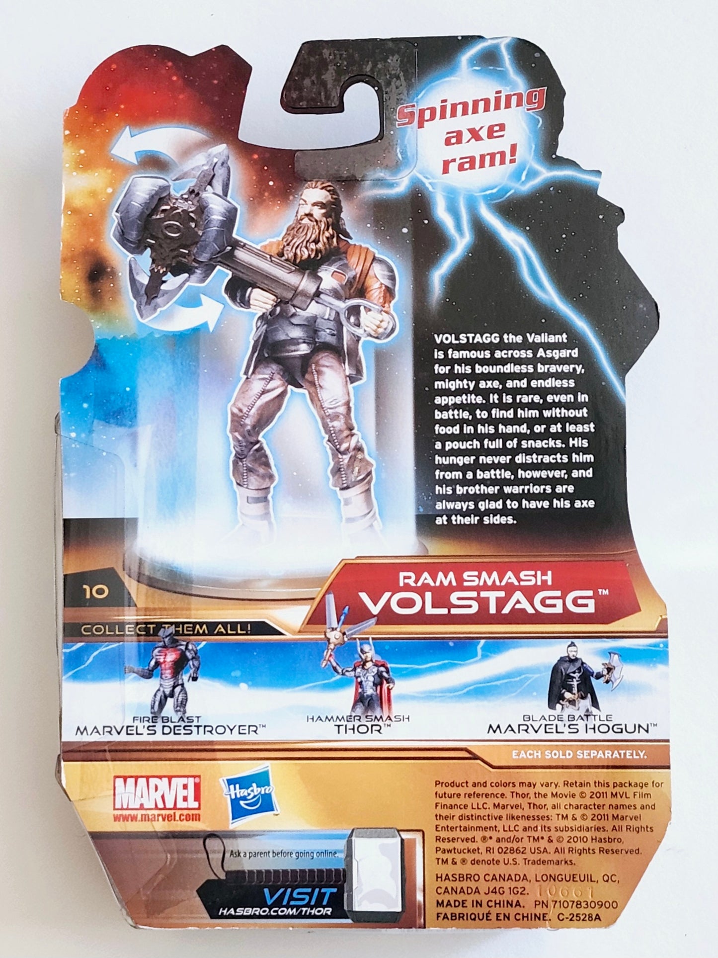 Thor: The Mighty Avenger Ram Smash Volstagg 3.75-Inch Action Figure