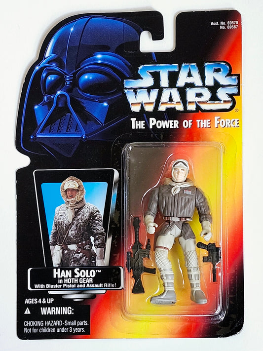 Star Wars: Power of the Force Han Solo in Hoth Gear (Red Card) 3.75-Inch Action Figure