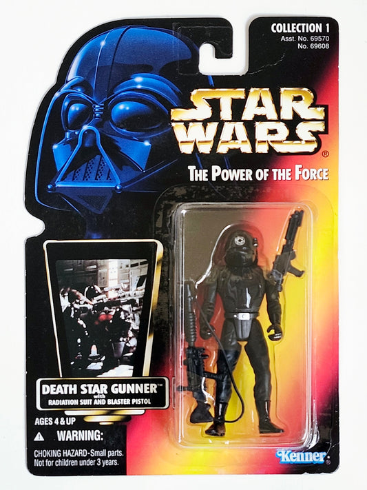 Star Wars: Power of the Force Death Star Gunner (Red Card) 3.75-Inch Action Figure