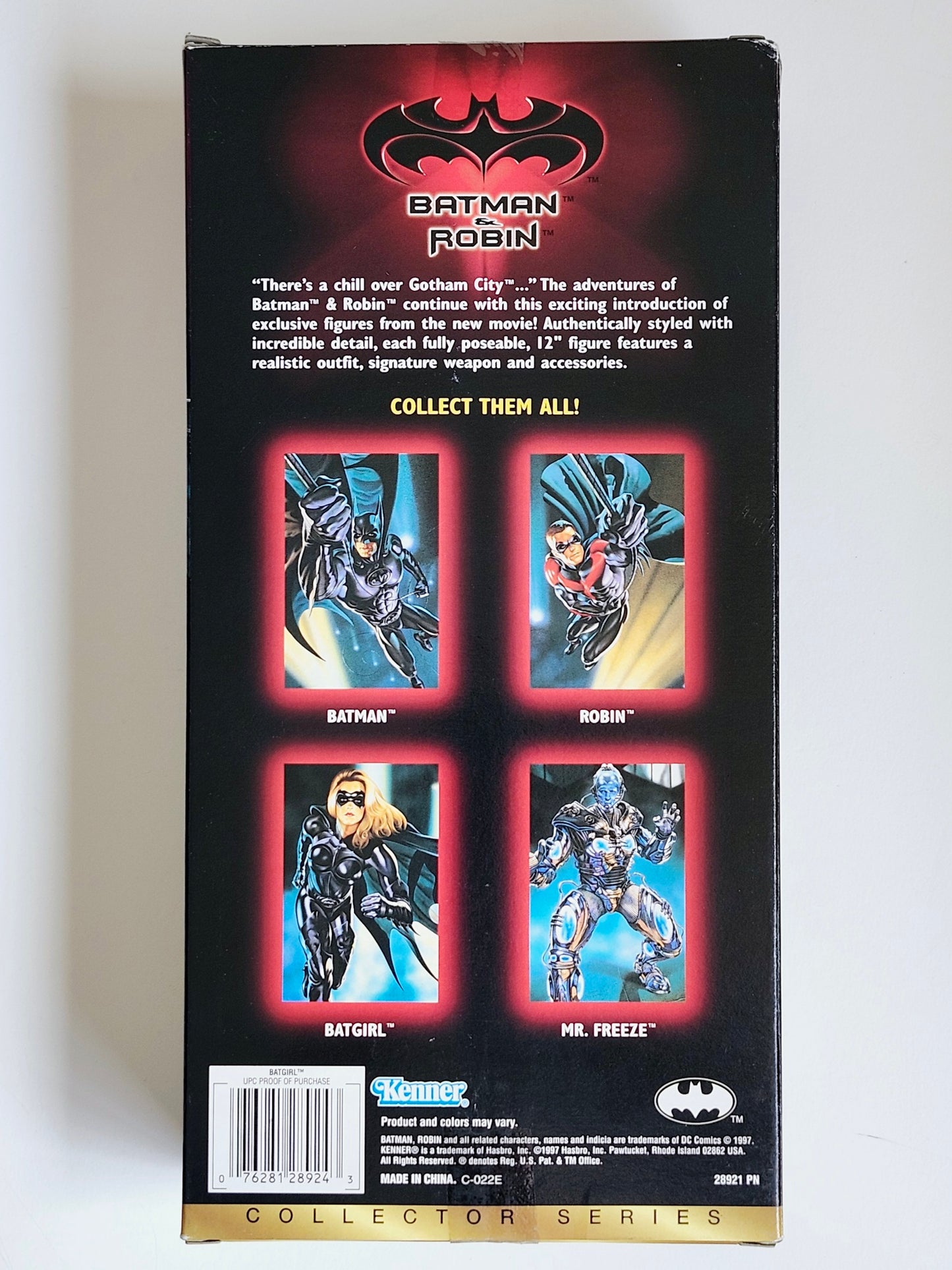 Collector Series Batgirl 12-Inch Action Figure from Batman & Robin