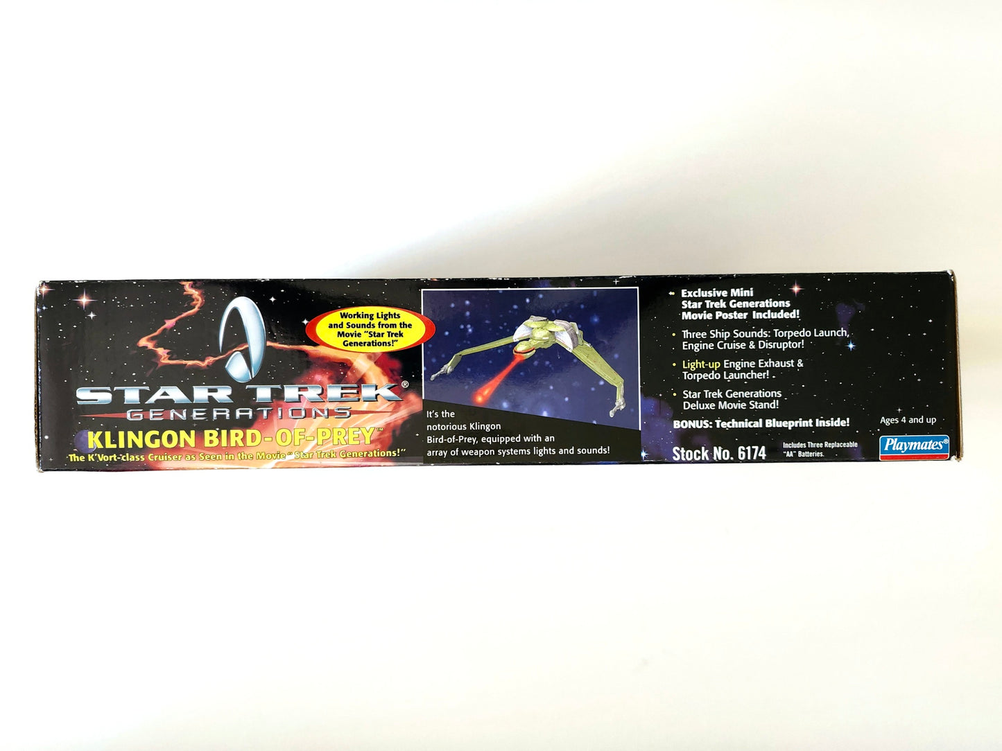 Star Trek: Generations Klingon Bird-of-Prey Ship